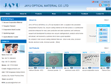 Tablet Screenshot of jayuindustry.com